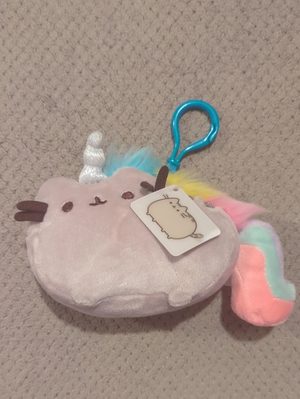 Pusheen Unicorn Plush Key Clip